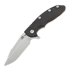 Hinderer XM-18 3.5 Tri-Way Skinny Harpoon Spanto Stonewash Bronze 折叠刀, 黑色