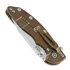 Hinderer XM-18 3.5 Tri-Way Skinny Harpoon Spanto Stonewash Bronze 折叠刀, 黑色