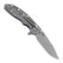 Hinderer XM-18 3.5 Tri-Way Skinny Harpoon Spanto Working Finish sulankstomas peilis, mėlyna