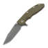 Hinderer XM-18 3.5 Tri-Way Skinny Harpoon Spanto Working Finish 折叠刀, 綠色