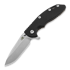 Hinderer XM-18 3.5 Tri-Way Spearpoint sulankstomas peilis, sw bronze, juoda