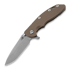 Hinderer XM-18 3.5 Tri-Way Spearpoint 折叠刀, working finish, fde