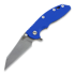 Hinderer XM-18 3,5" Wharncliffe Fatty sulankstomas peilis, mėlyna
