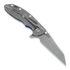 Hinderer XM-18 3,5" Wharncliffe Fatty sulankstomas peilis, mėlyna