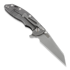 Hinderer XM-18 3,5" Wharncliffe Fatty sulankstomas peilis, working finish TI