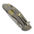 Hinderer XM-24 4.0 S45VN Slicer Hollow Tri-Way Double Anodized sulankstomas peilis, Black Micarta