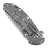 Hinderer XM-24 4.0 Tri-Way Sheepsfoot sulankstomas peilis, working finish, žalia