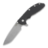 Hinderer XM-24 4.0 Tri-Way Spanto sulankstomas peilis, working finish, juoda