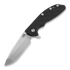 Hinderer XM-24 Spanto Carbon Fiber sulankstomas peilis, juoda