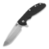 Coltello pieghevole Hinderer XM-24 Spanto Carbon Fiber, nero