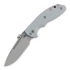 Coltello pieghevole Hinderer XM Slippy Slicer, grigio