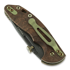 Hinderer XM-Slippy Spearpoint Vintage folding knife, smooth walnut