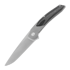 Couteau pliant Hog House Knives Model-T Gen2 Black Carbon inlay