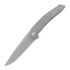 Hog House Knives Model-T Gen2 light blue accents 折り畳みナイフ