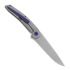 Hog House Knives Model-T Gen2 purple accents 折り畳みナイフ