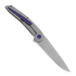 Πτυσσόμενο μαχαίρι Hog House Knives Model-T Gen2 purple accents