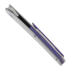 Hog House Knives Model-T Gen2 purple accents folding knife