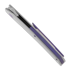 Hog House Knives Model-T Gen2 purple accents 折り畳みナイフ