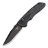 Hogue Deka Able Lock sulankstomas peilis, clip point, juoda