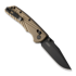 Hogue Deka ABLE Lock sulankstomas peilis, clip point, FDE