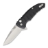 Hogue X1 Micro Button Lock Matte Blk kääntöveitsi