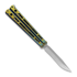 Hom Design Chimera V2 perhosveitsi, Aqua/Gold Anodized Ti, Carbon Fiber