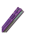 Hom Design Chimera V2 perhosveitsi, Purple Anodized Ti, White/Tifanny Blue G-10