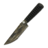 Hot Metal Knives Rivet Lock Reverse Blade kniv, Oilhardened