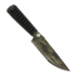 Hot Metal Knives Rivet Lock Reverse Blade kniv, Oilhardened