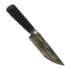 Nóż Hot Metal Knives Rivet Lock Reverse Blade, Oilhardened