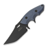 Hydra Knives Alano Black Finish, Blue G-10