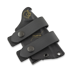 Hydra Knives Alano Black Finish, Blue G-10