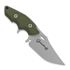 Hydra Knives Alano Sandblasted, Green G-10