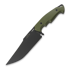 Hydra Knives - LEGIO IX Black Finish, Green G-10