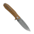 Coltello pieghevole Ironfly Zesty - Satin - G10 w/CF Texture, marrone