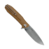 Ironfly Zesty - Satin - G10 w/CF Texture összecsukható kés, barna