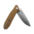 Ironfly Zesty - Satin - G10 w/CF Texture sulankstomas peilis, ruda