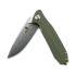 Ironfly Zesty - Satin - G10 w/CF Texture kääntöveitsi, oliivinvihreä