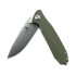 Ironfly Zesty - Satin - G10 w/CF Texture összecsukható kés, zöld