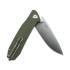 Ironfly Zesty - Satin - G10 w/CF Texture sulankstomas peilis, žalia