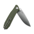 Ironfly Zesty - Satin - G10 w/CF Texture kääntöveitsi, oliivinvihreä
