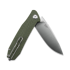 Ironfly Zesty - Satin - G10 w/CF Texture összecsukható kés, zöld