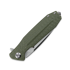 Ironfly Zesty - Satin - G10 w/CF Texture összecsukható kés, zöld