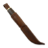 Ismo Kauppinen Bushcraft knife kniv, curly, dark