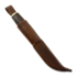 Nóż Ismo Kauppinen Bushcraft knife, curly, dark