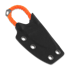 Coltello da collo Jake Hoback Knives Jeremiah Johnson, arancione