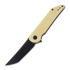 Nóż składany Jake Hoback Knives Radford DLC, Bone Linen Micarta