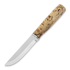 Javanainen Forge Ahola ナイフ, curly birch