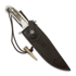 Joker Bowie 7.87" knife, Stag
