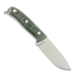 Joker BS9 Ursus i&scaron;gyvenimo peilis, Green Canvas Micarta